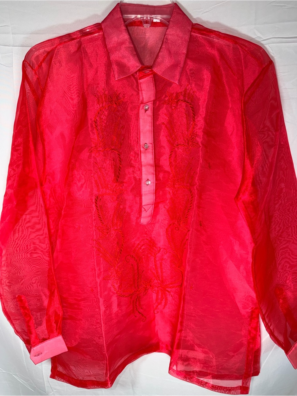 Traditional Filipino Barong Tagalog